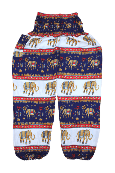 Dipa Ma Elephant Harem Pants from Bohemian Island. Comfy bohemian pants.