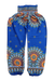 blue floral harem pants bohemian island