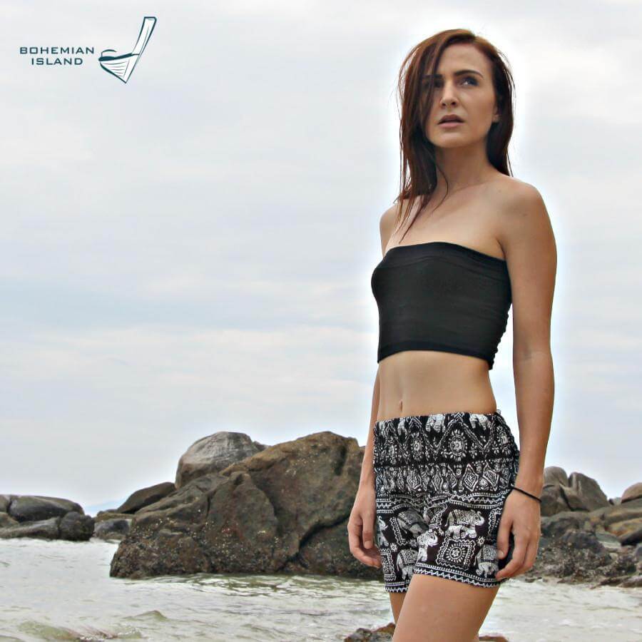 Buy Black Shorts for Women by SAM Online | Ajio.com