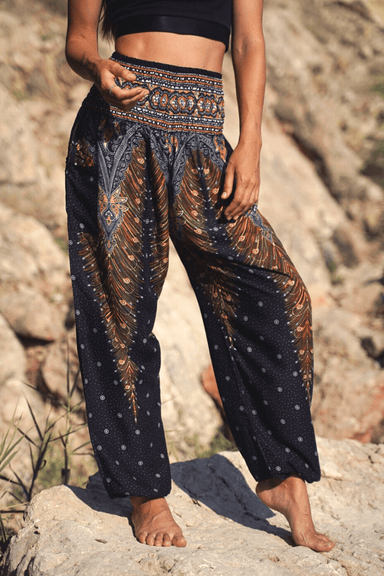 Ninja Warrior AGUNG - Comfortable & stylish cotton harem drop crotch pants  – VALO Design Clothing