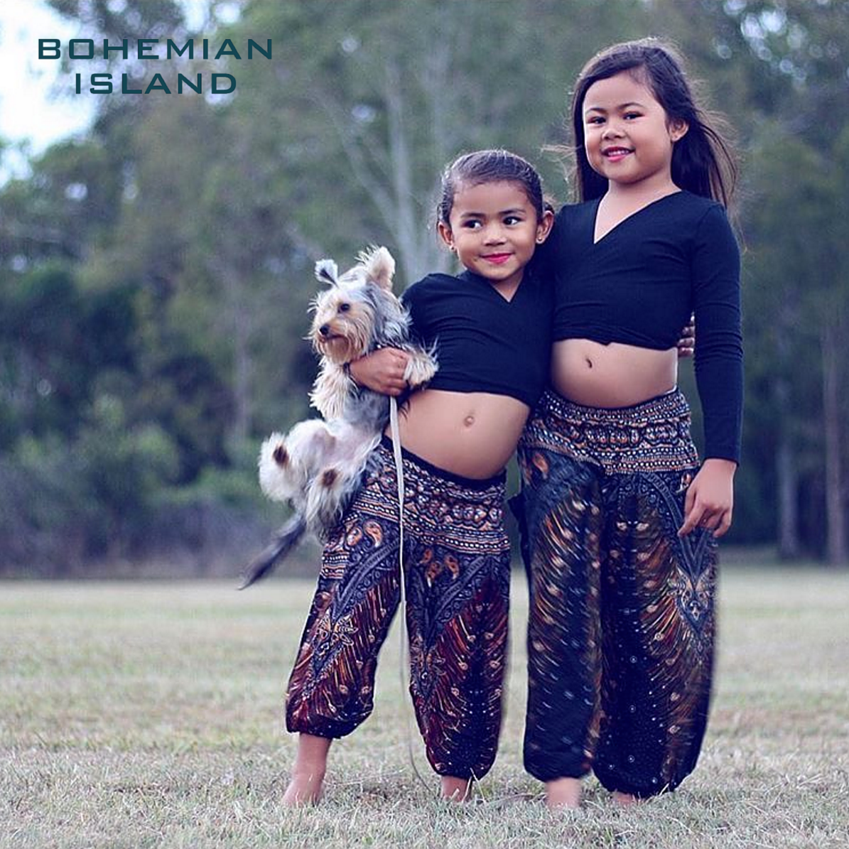 Children's floral harem trousers baggy hippie hippy kids baby boho pants  0-8 yrs | eBay