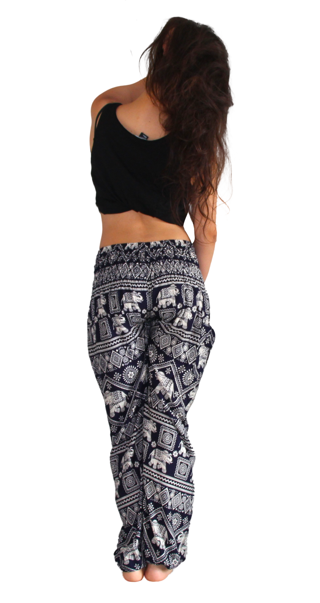Amazon.com: Fashion Elephant Pants Cotton, Yoga Pants for Women No Pockets,  Loose Hippie Harem Trousers Boho (White, XL) : Clothing, Shoes & Jewelry
