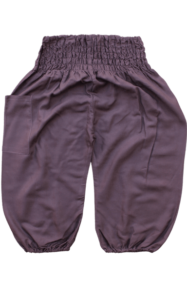 Brown Kids Harem Pants, bohemian pants for children from Bohemian Island