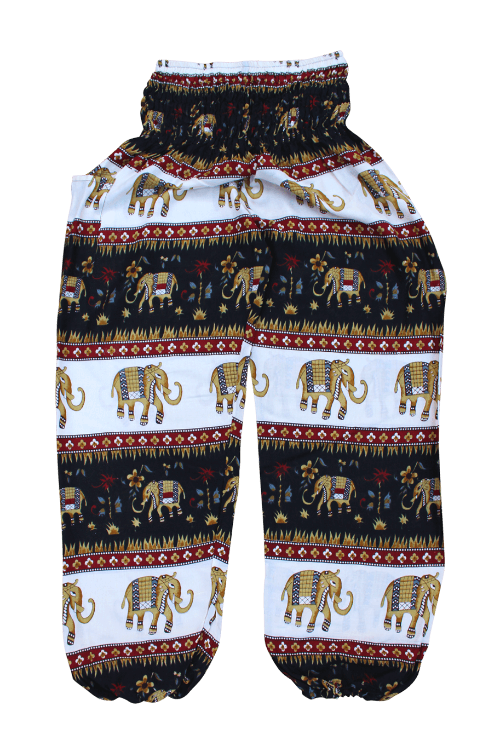 King Ashoka Elephant Harem Pants from Bohemian Island. Comfy bohemian pants.