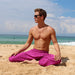 majenta harem yoga pants bohemian island