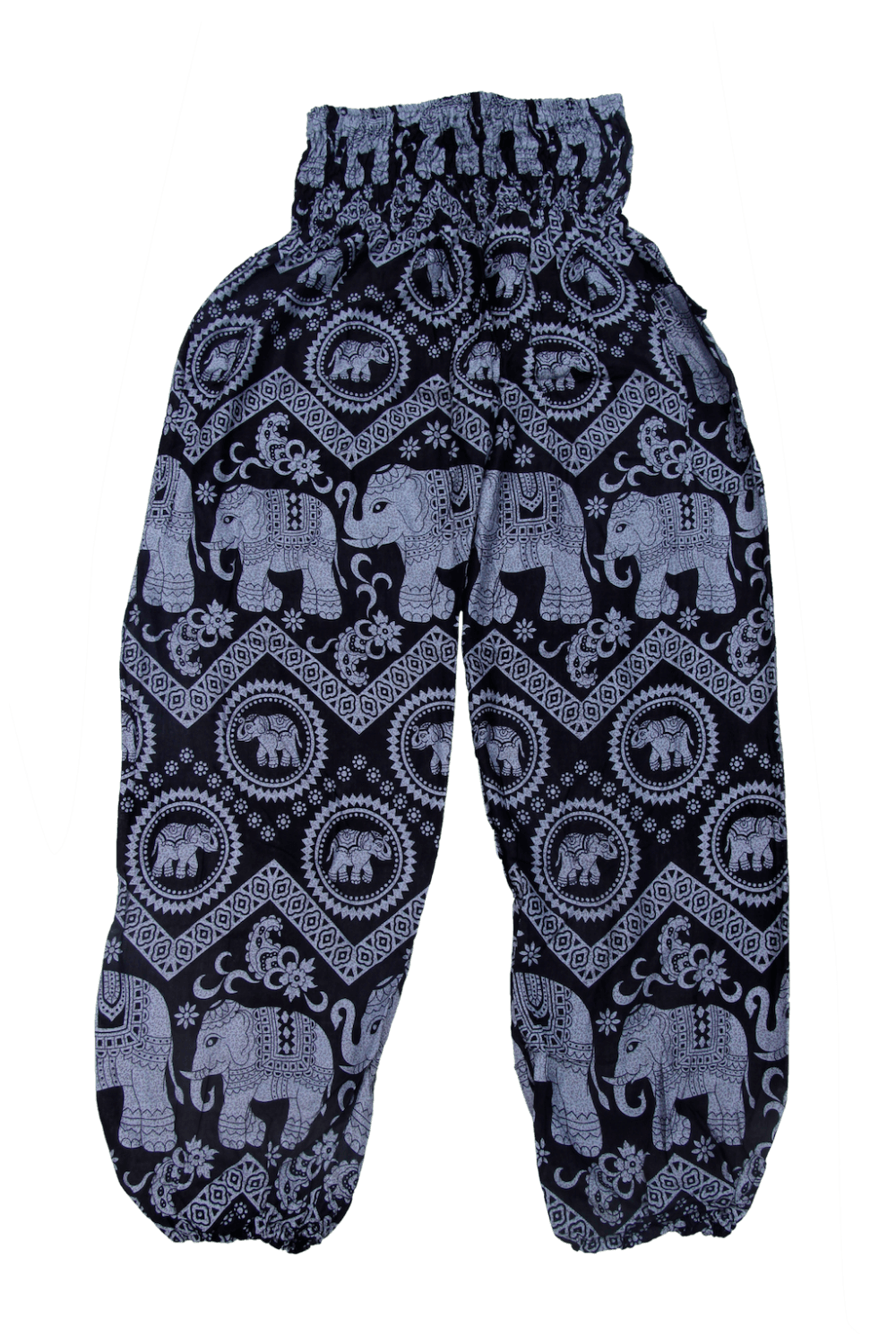 Mahakala Elephant Harem Pants from Bohemian Island. Comfy bohemian pants.
