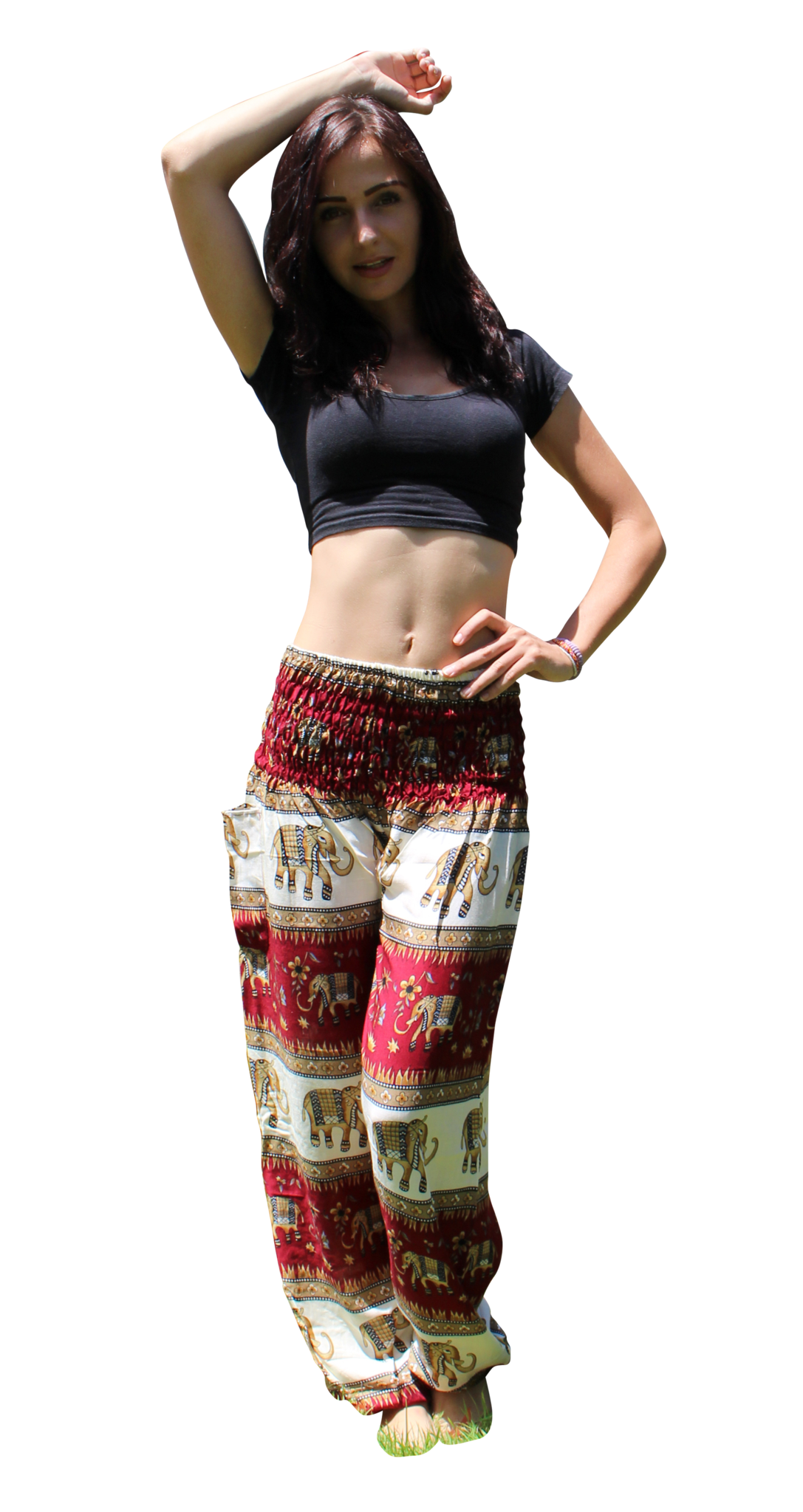 Maya Devi Elephant Harem Pants