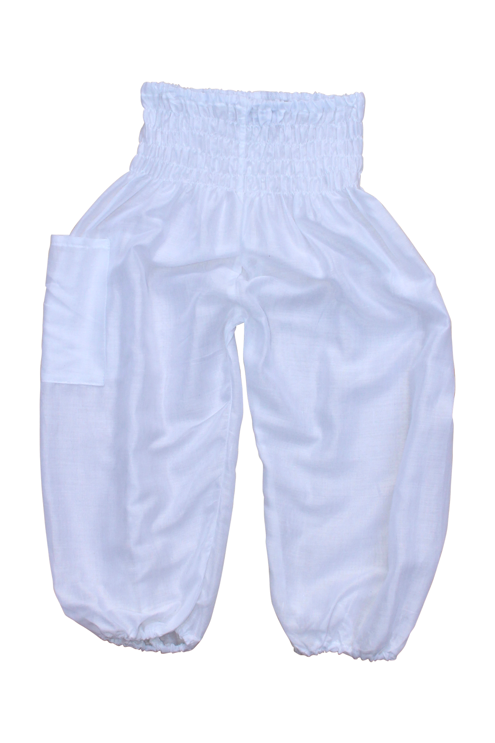 Kids Harem Pants (White)