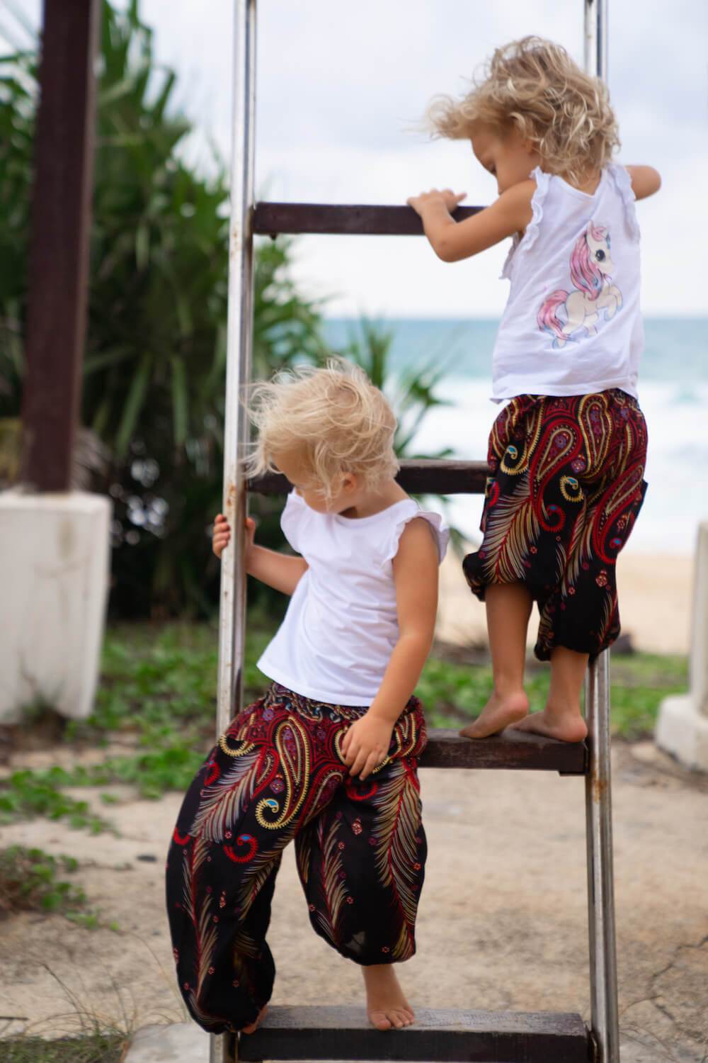 GIRLS KIDS BOYS HAREM TROUSER ALI BABA LEGGINGS PANTS DANCING TROUSERS 5 13  | eBay