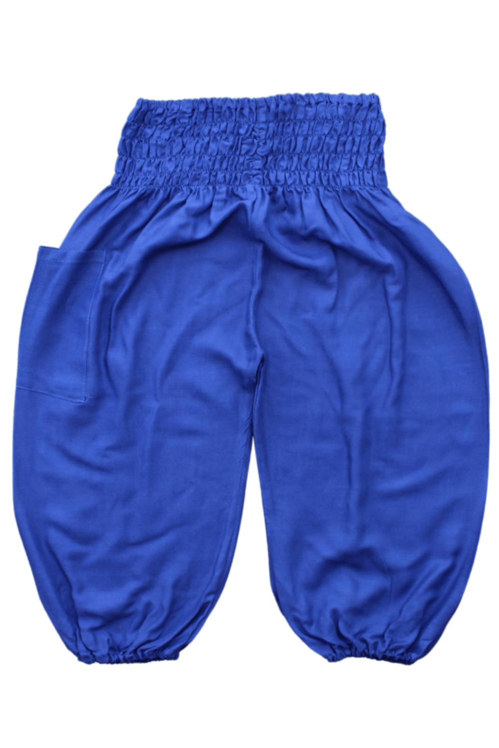 Royal Blue Kids Harem Pants, boho pants for children from Bohemian Island