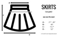 size guide bohemian island skirts