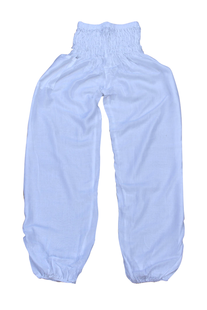 White Womens Harem Pants - Buy White Womens Harem Pants Online at Best  Prices In India | Flipkart.com